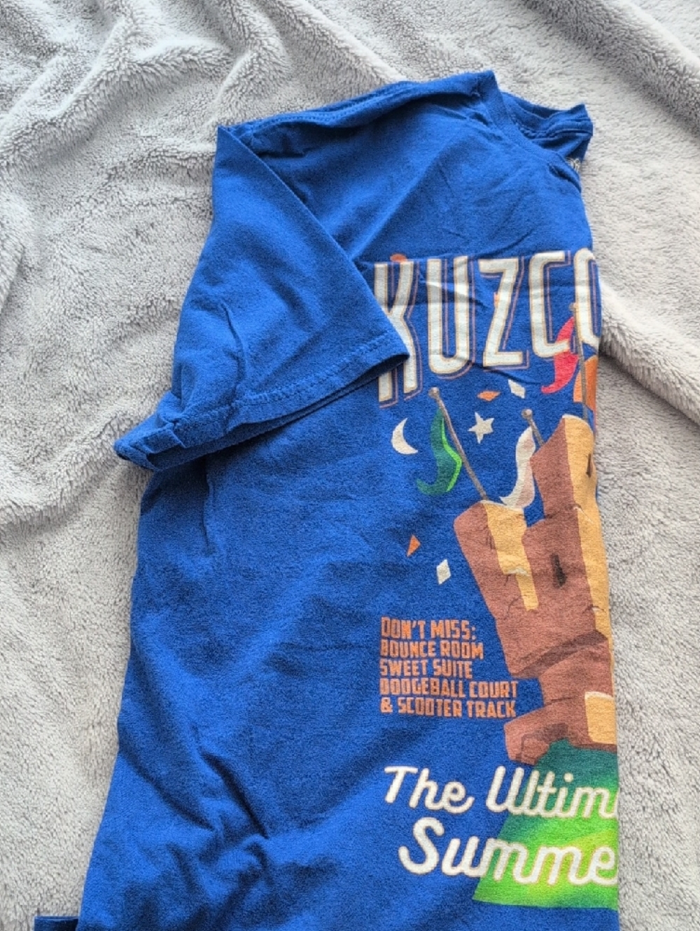 Disney Blue 'Kuzcotopia' Mens Graphic Tee - Picture 3 of 3